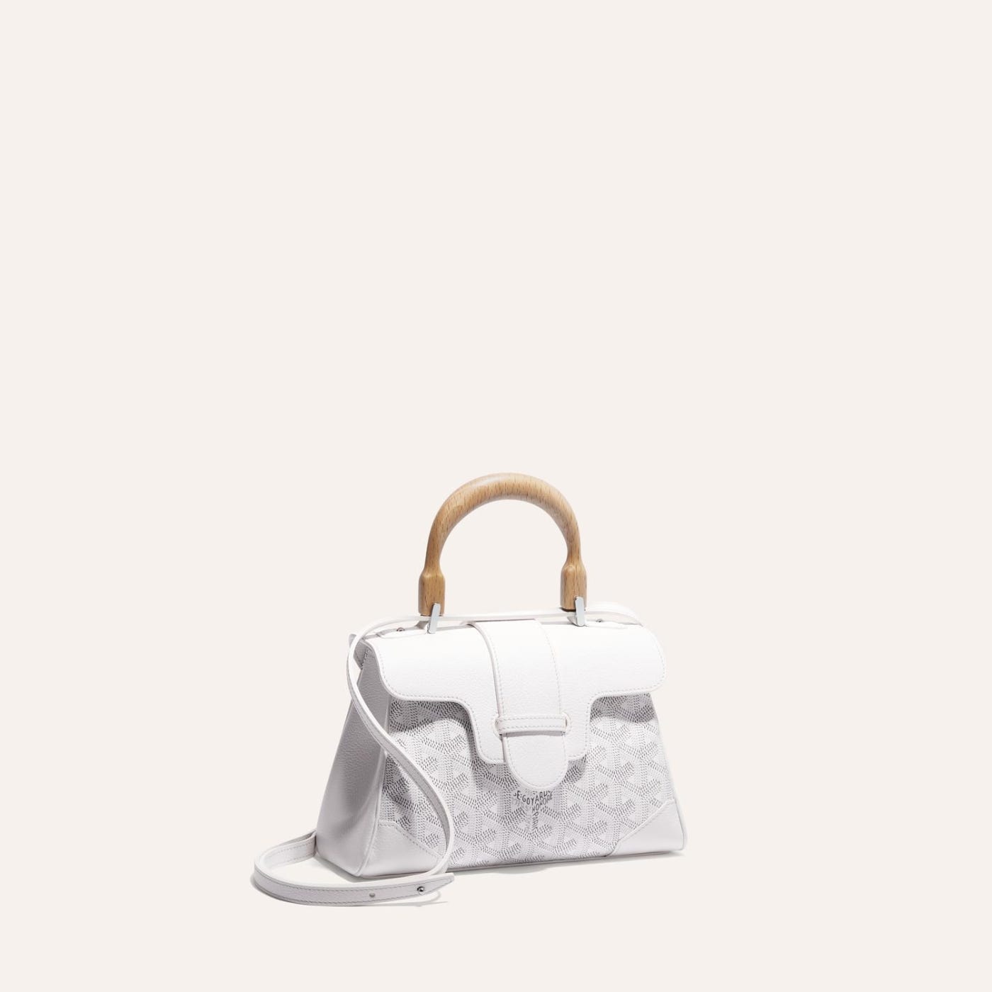 Goyard Saigon Souple Mini Bag White - Image 1